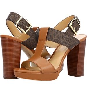 MICHAEL MICHAEL KORS BECKER T STRAP 8.5